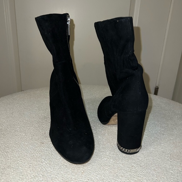 Black Michael kors suede booties - Picture 2 of 6